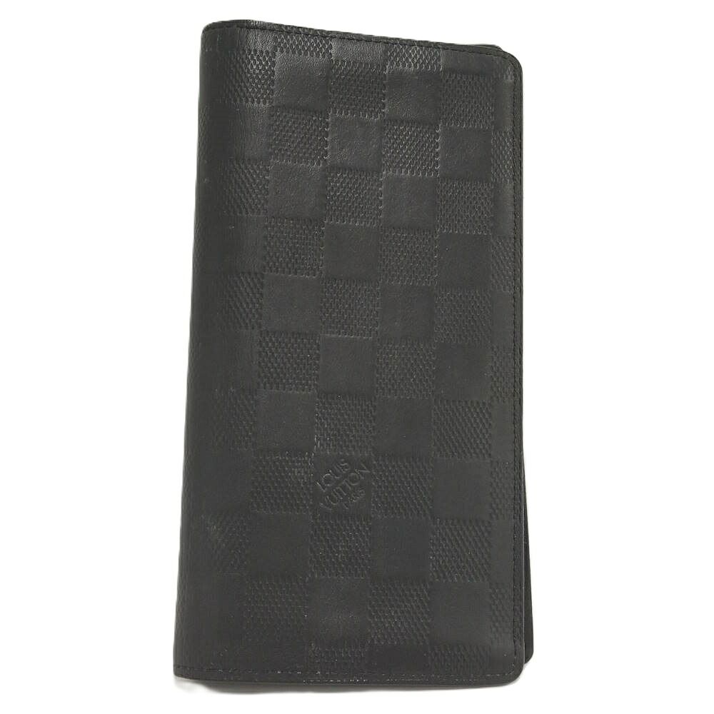 Louis Vuitton Portefeuille Brazza Wallet Damier Infini Onyx Black