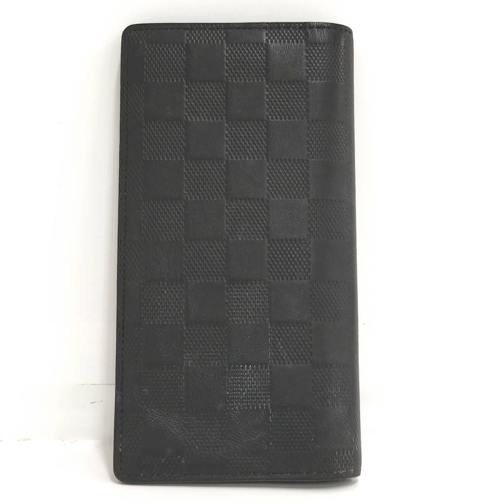 Louis Vuitton Portefeuille Brazza Wallet Damier Infini Onyx Black — view 3