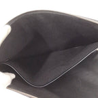 Gucci GG Supreme Clutch Gray Leather — view 8