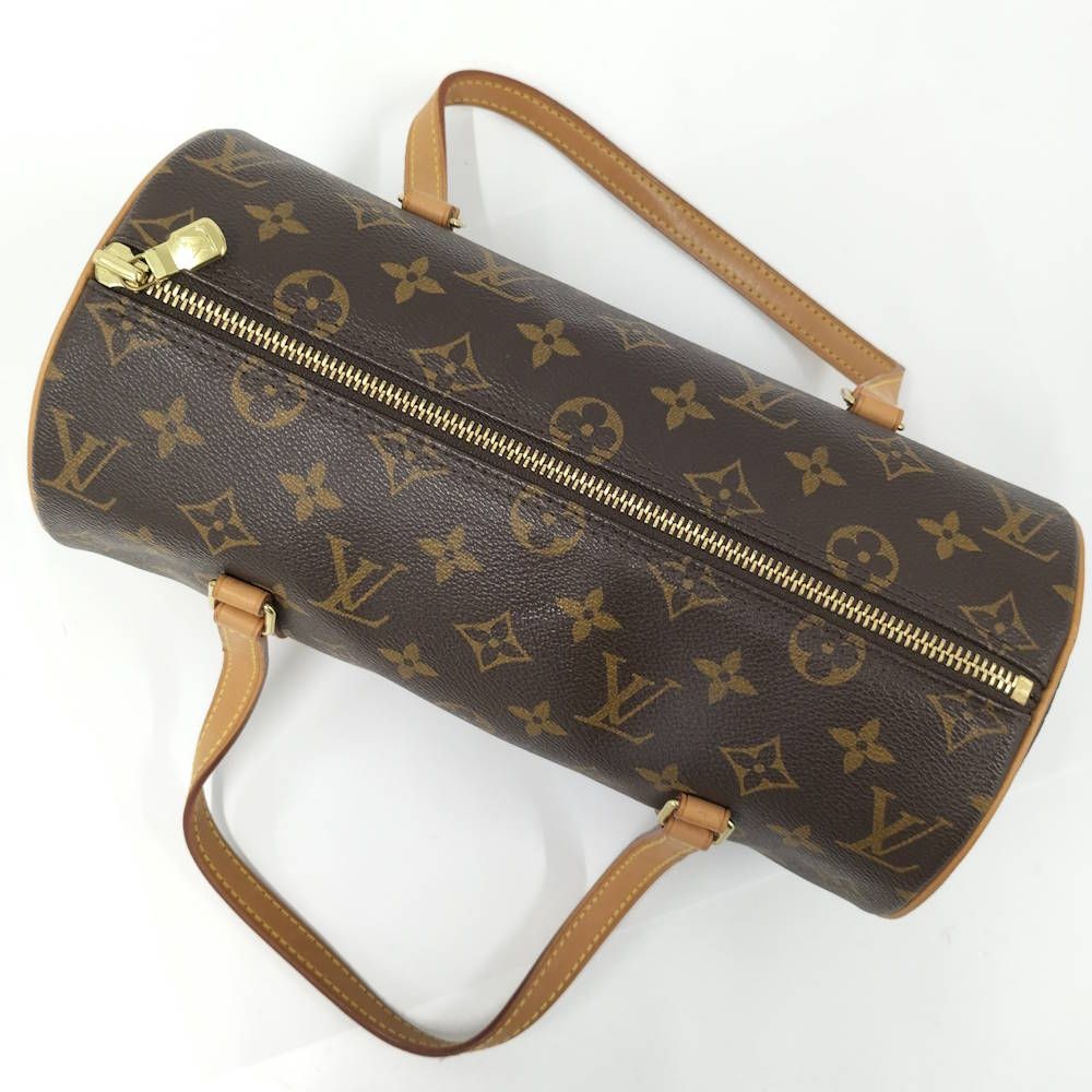 Louis Vuitton Papillon PM Handbag Monogram Brown — view 8
