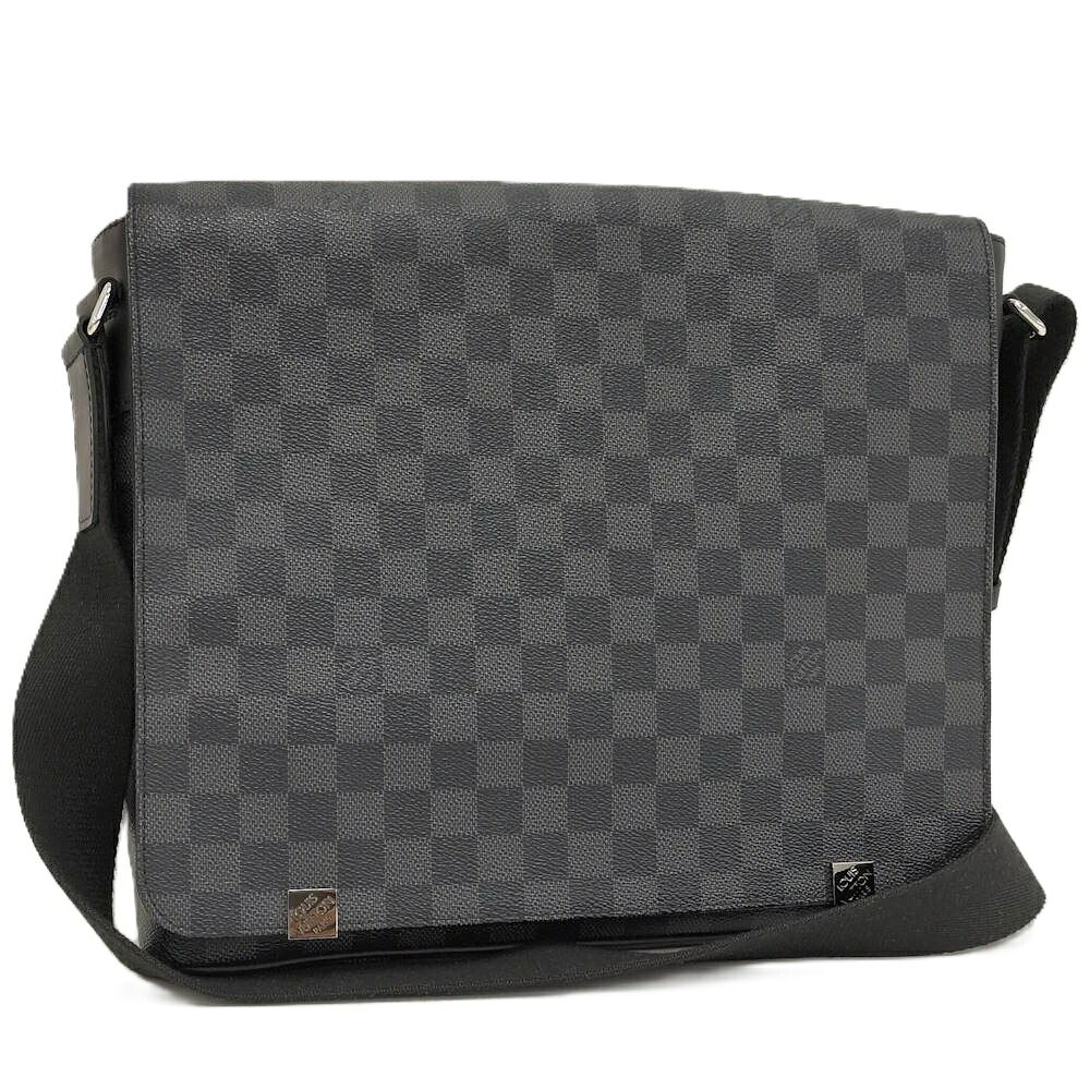 Louis Vuitton District PM Shoulder Bag Damier Graphite