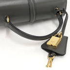 Celine Handbag Mini 16 Leather Gray Gold — view 6