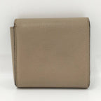 Loewe Compact Wallet Leather Beige — view 3