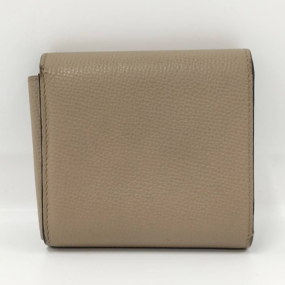 Loewe Compact Wallet Leather Beige — view 3