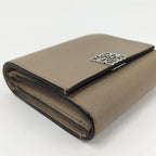 Loewe Compact Wallet Leather Beige — view 6