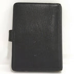 Chanel Notebook Cover CC Logo Gold Leather Black Agenda — view 2