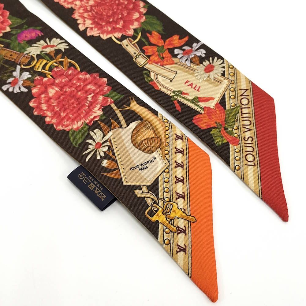 Louis Vuitton Bandeau BB LV Enfleur Scarf Brown — view 2