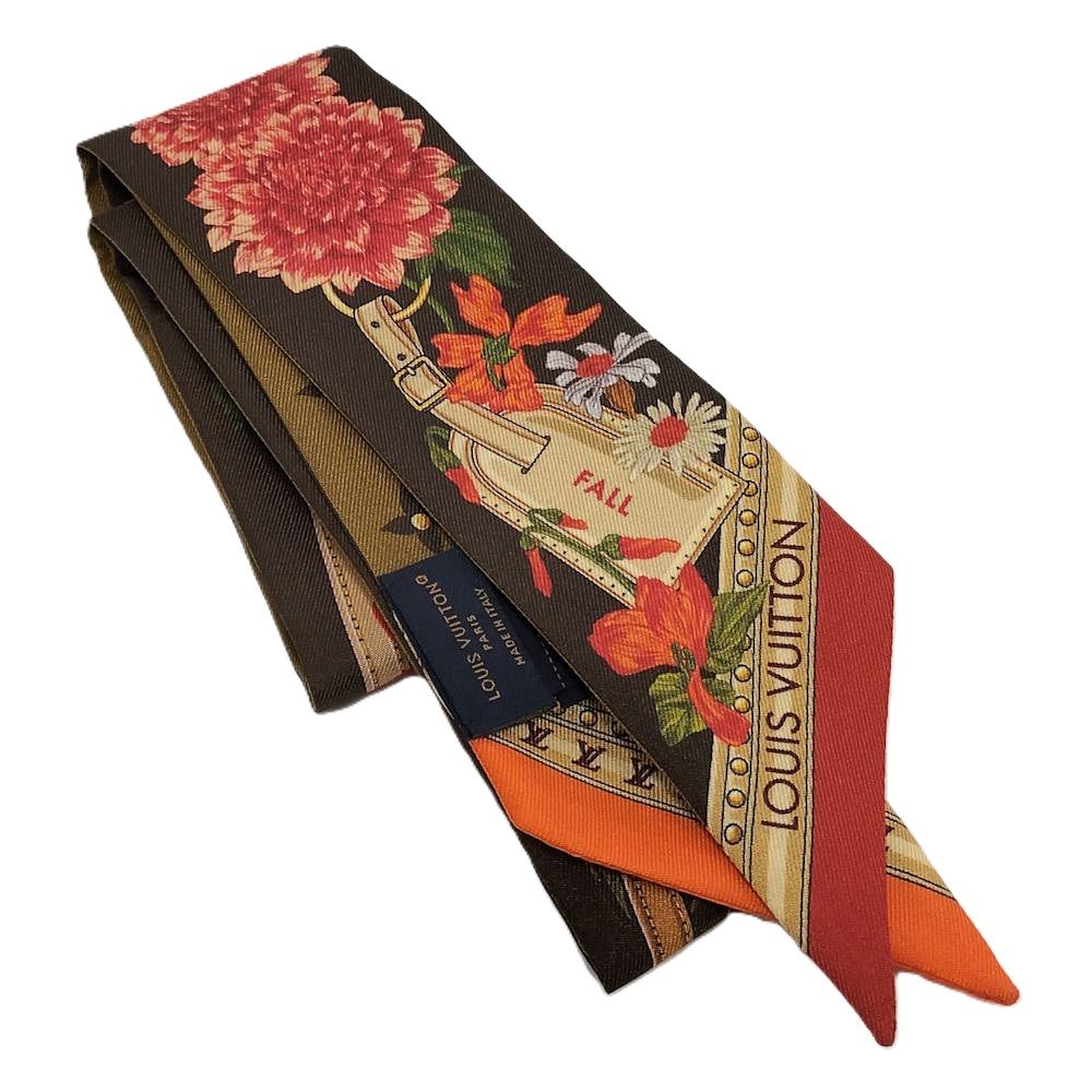 Louis Vuitton Bandeau BB LV Enfleur Scarf Brown