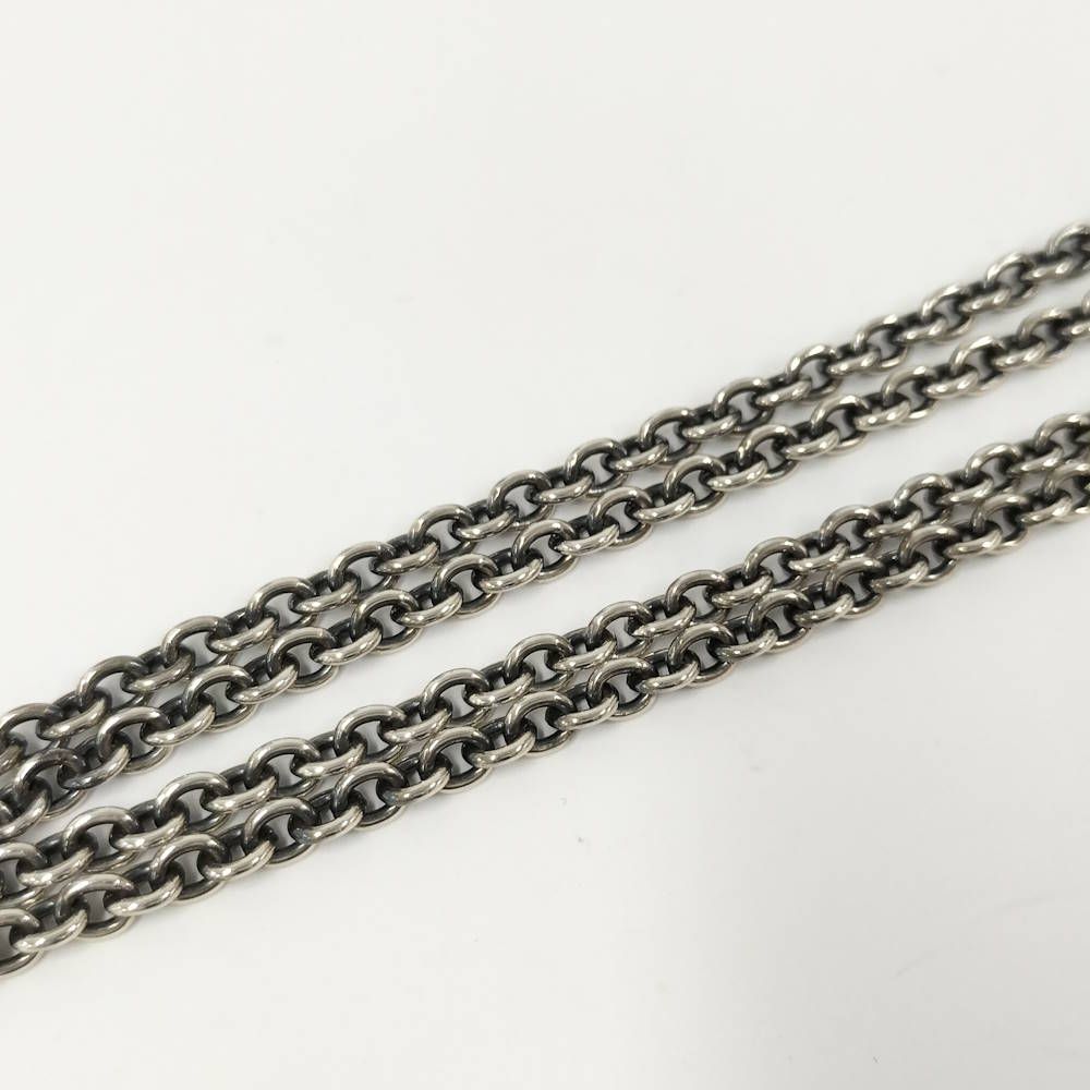 Gucci Interlocking Necklace Silver — view 6