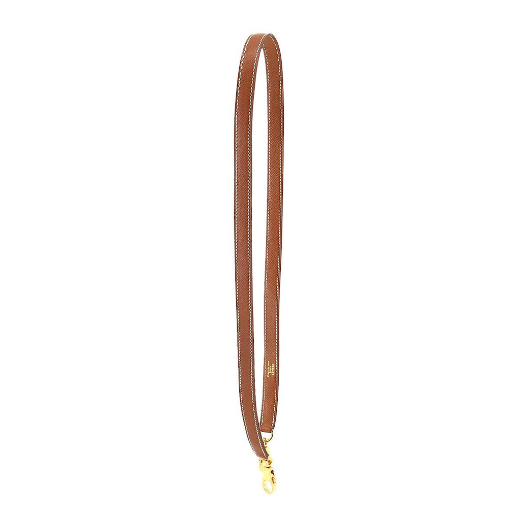 Hermes Kelly Bolide Shoulder Strap Epsom Gold Brown — view 2