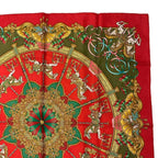 Hermes Carre 90 Scarf Silk Luna Park Amusement Merry Go Round — view 3