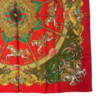 Hermes Carre 90 Scarf Silk Luna Park Amusement Merry Go Round — view 5