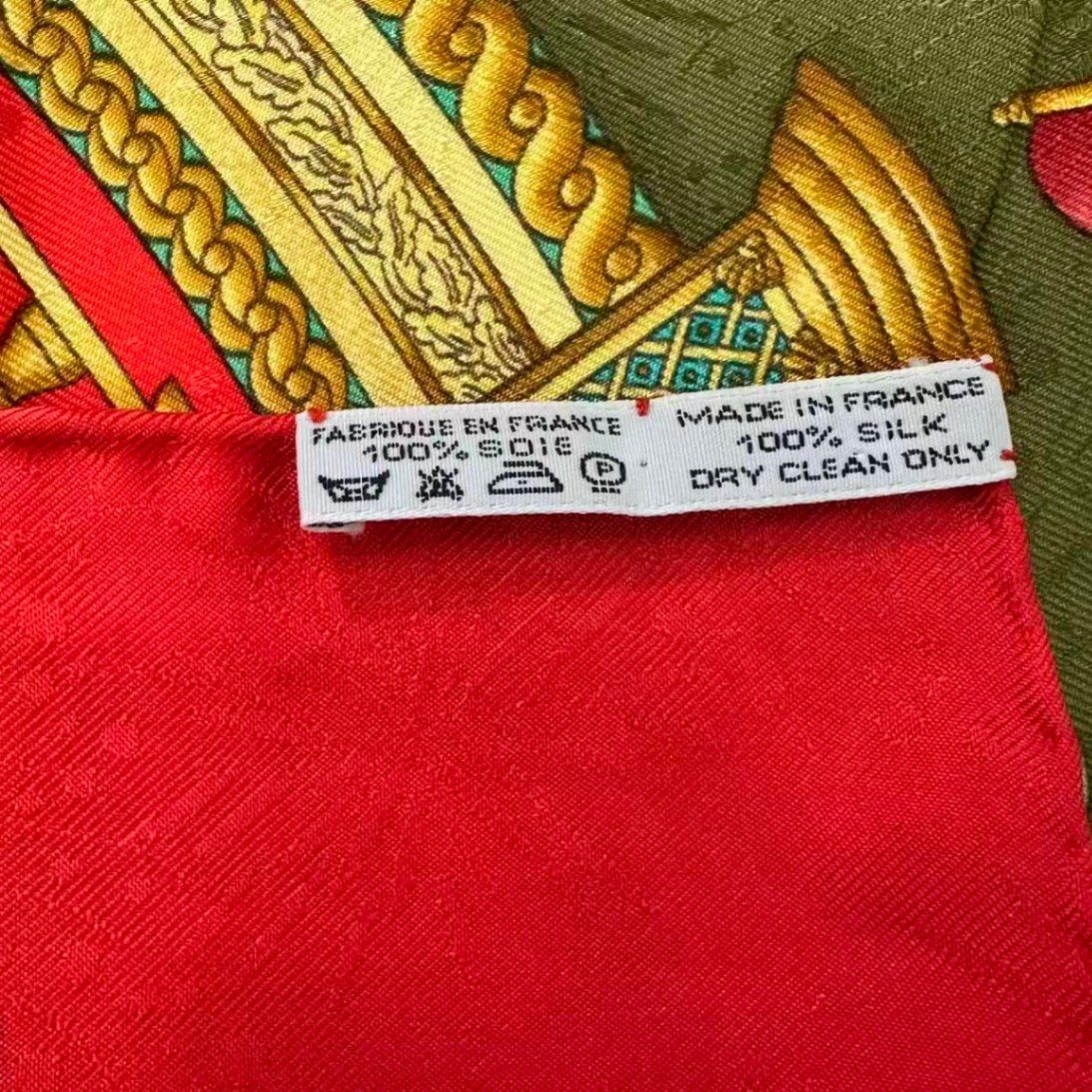 Hermes Carre 90 Scarf Silk Luna Park Amusement Merry Go Round — view 8