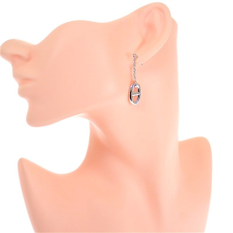 Hermes Farandole MM Earrings 925 Sterling Silver — view 8