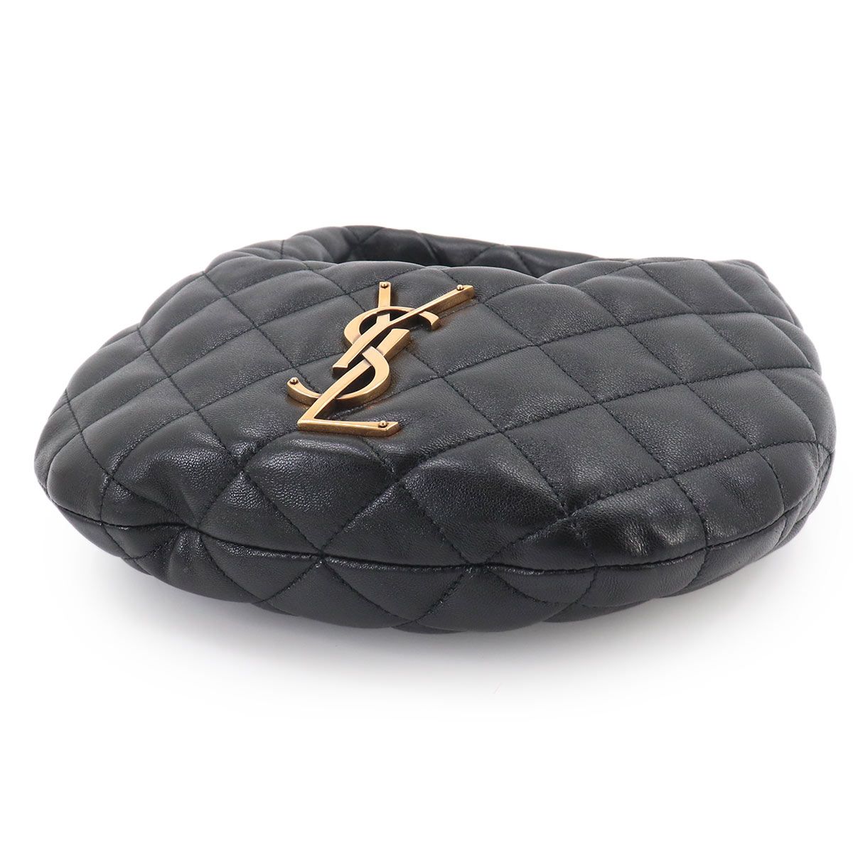 Saint Laurent Icarino Hand Bag Leather Black Gold — view 4