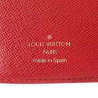 Louis Vuitton Notebook Cover Monogram Groom Agenda PM Rouge Brown Red Stationery — view 6