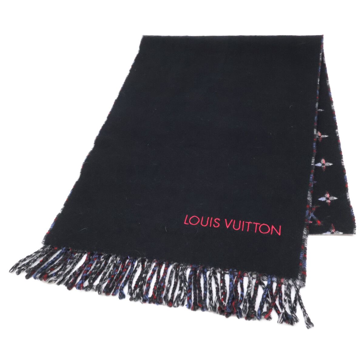 Louis Vuitton Echarpe Monogram Gradient Tartan Cashmere