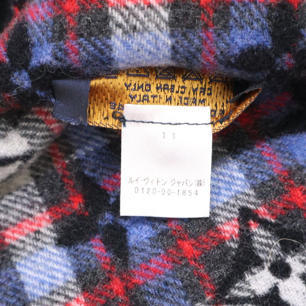 Louis Vuitton Echarpe Monogram Gradient Tartan Cashmere — view 7