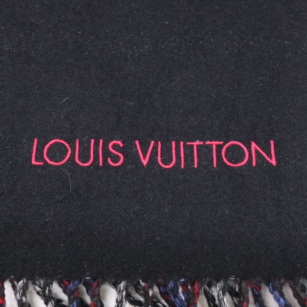 Louis Vuitton Echarpe Monogram Gradient Tartan Cashmere — view 5