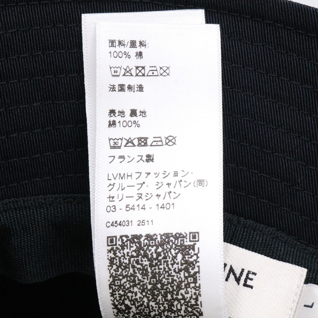 Celine 2 Triomphe Bucket Hat Cotton Gabardine — view 8
