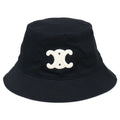 Celine 2 Triomphe Bucket Hat Cotton Gabardine