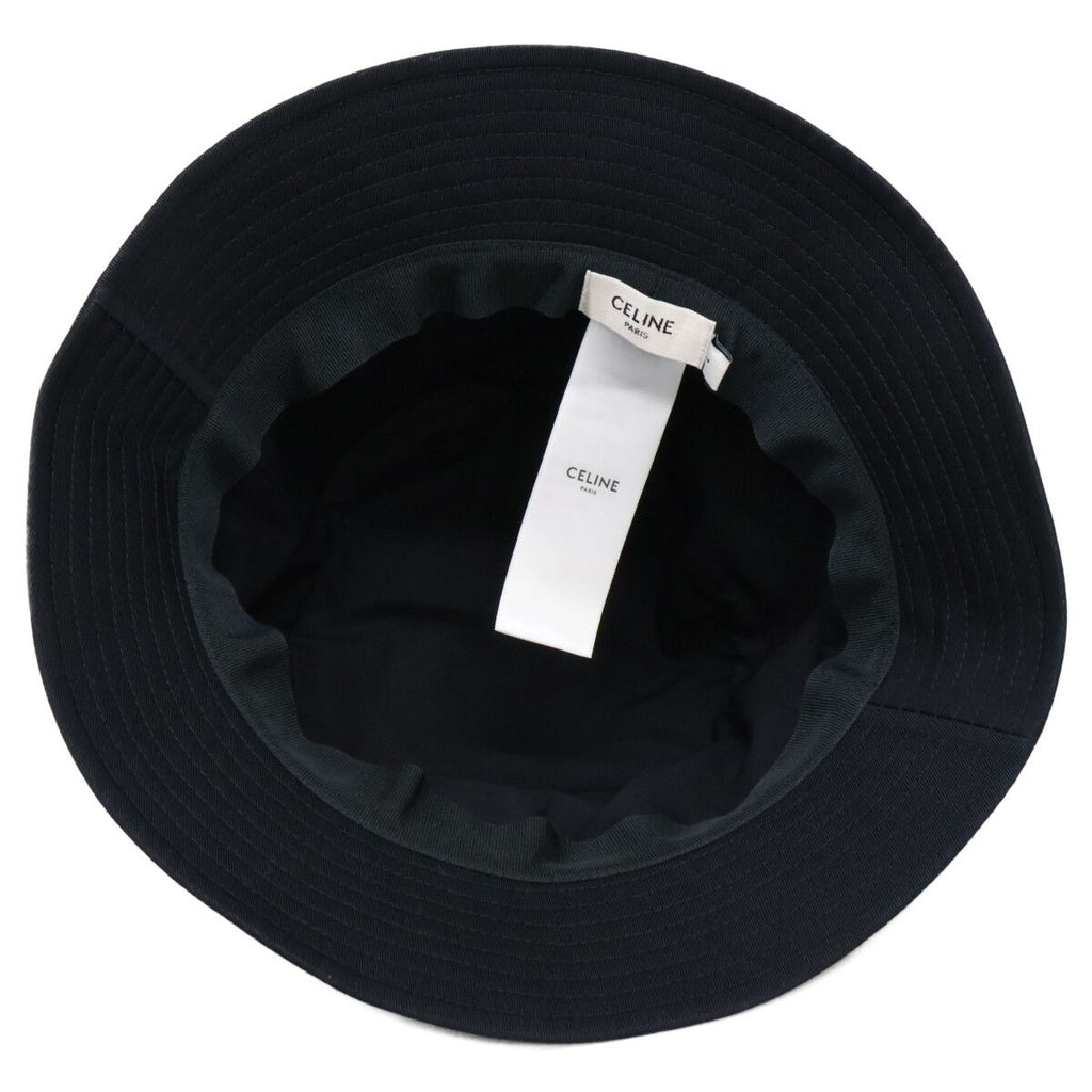 Celine 2 Triomphe Bucket Hat Cotton Gabardine — view 5