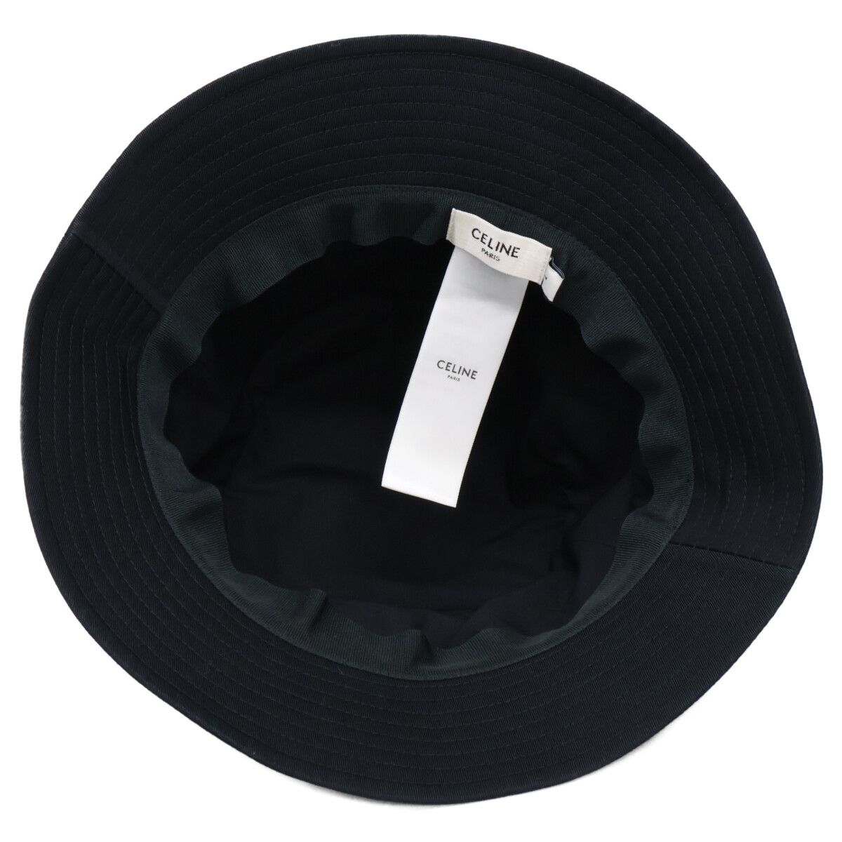 Celine 2 Triomphe Bucket Hat Cotton Gabardine — view 5