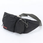 Prada Sports Belt Bag Body Waist Pouch Shoulder Black