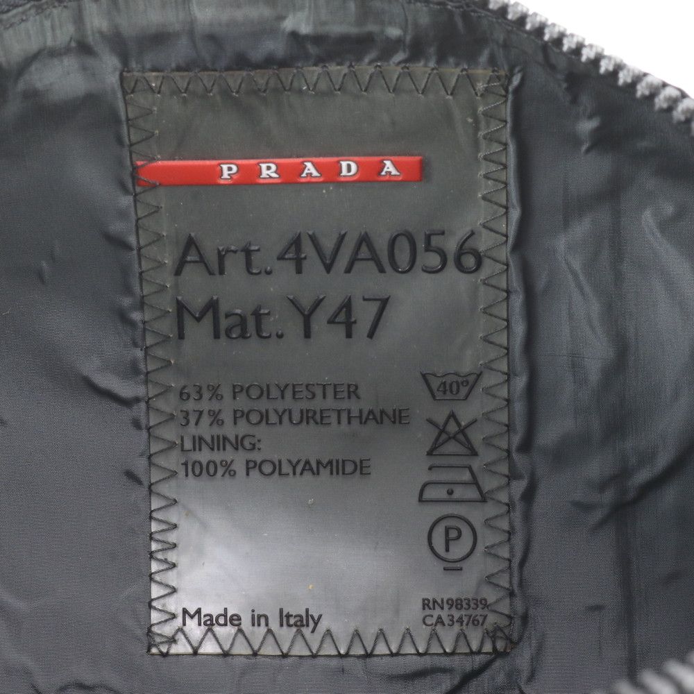 Prada Sports Belt Bag Body Waist Pouch Shoulder Black — view 8