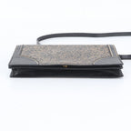 Prada Saffiano Triangle Logo Leather Shoulder Bag Crossbody — view 6