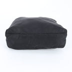 Prada Tessuto Nylon Triangle Logo Tote Bag Shoulder Hand Black — view 5