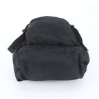 Prada Tessuto Nylon Triangle Logo Backpack Black — view 5