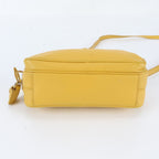 Prada Saffiano Triangle Logo Leather Shoulder Bag Crossbody — view 5