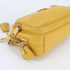 Prada Saffiano Triangle Logo Leather Shoulder Bag Crossbody — view 6