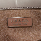 Prada Spazzolato Leather Shoulder Bag Crossbody Gray — view 8