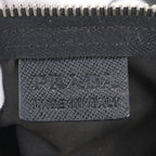 Prada Tessuto Nylon Saffiano Leather Tote Shoulder Hand Bag — view 8