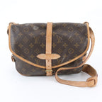 Louis Vuitton Monogram Saumur 30 Leather Shoulder Bag Crossbody