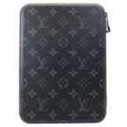 Louis Vuitton iPad Cover Box Eyepad Case Monogram Eclipsecanvas Leather Black — view 2
