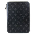 Louis Vuitton iPad Cover Box Eyepad Case Monogram Eclipsecanvas Leather Black