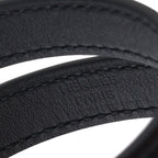 Hermes Kelly Double Tour Monochrome So Black Chevre Siamese Leather Bracelet T4 — view 2