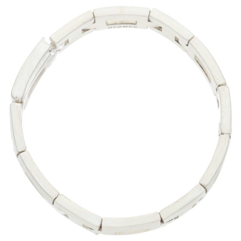 Hermes Cles Silver Bracelet — view 4