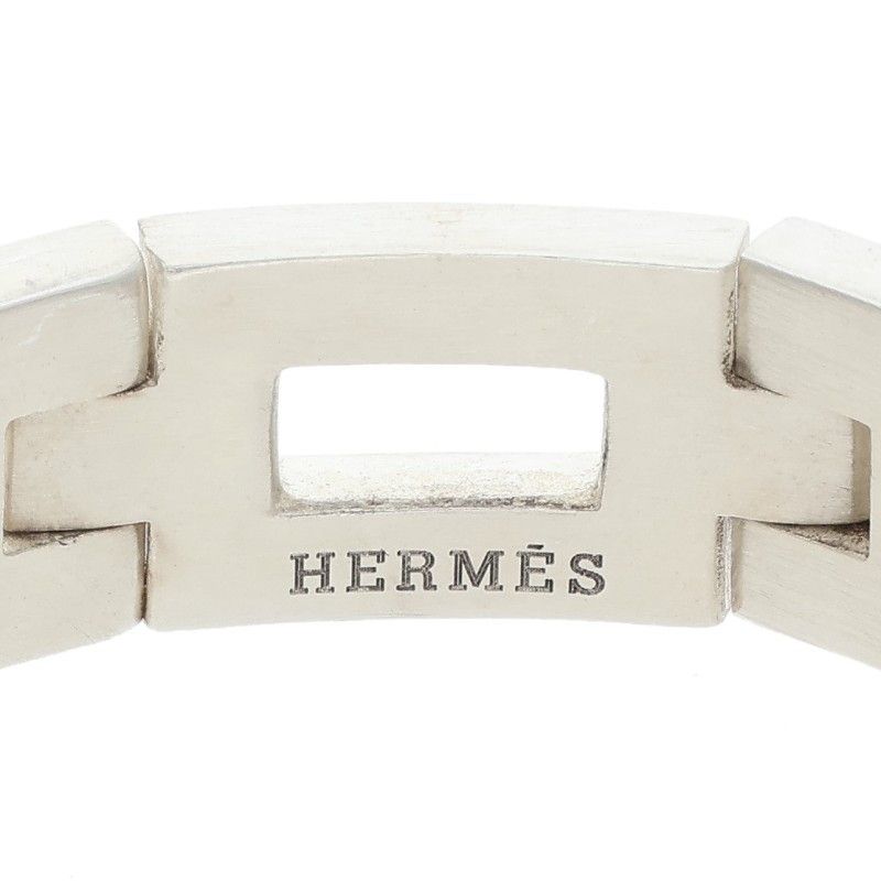 Hermes Cles Silver Bracelet — view 2