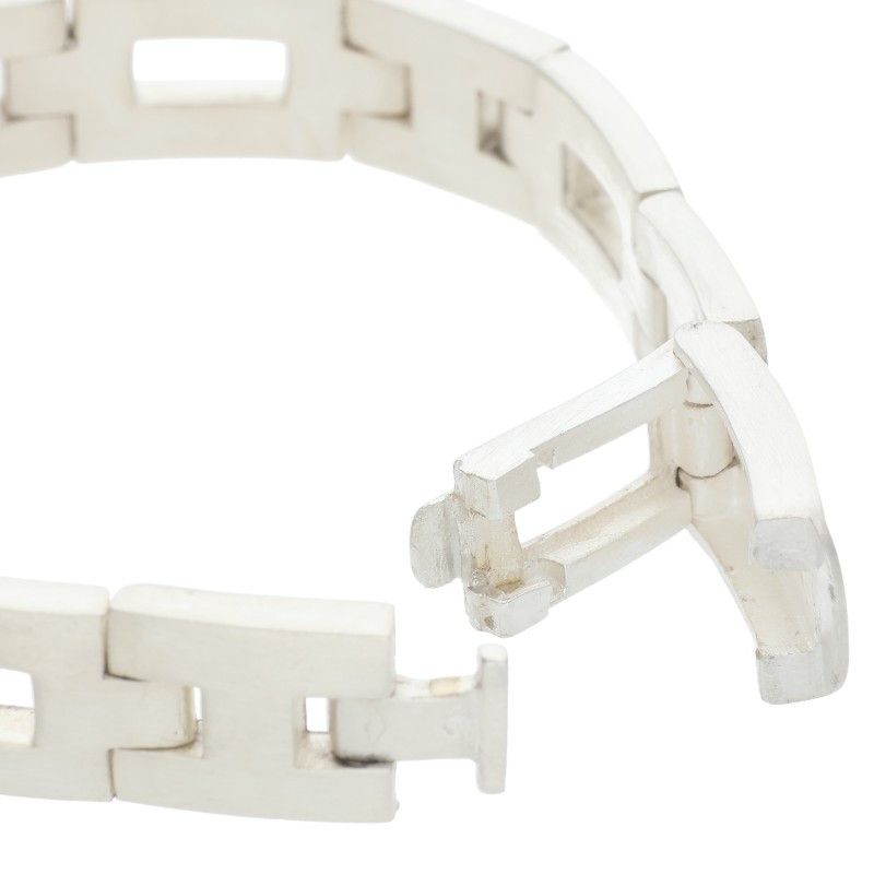 Hermes Cles Silver Bracelet — view 3