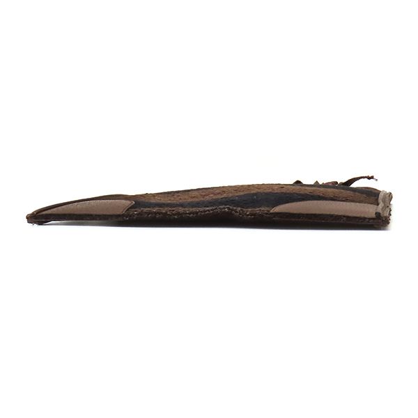 Prada Handbag Triangle Logo Tweed Marrone Silver Brown Black Border Mini Tote Bag — view 3