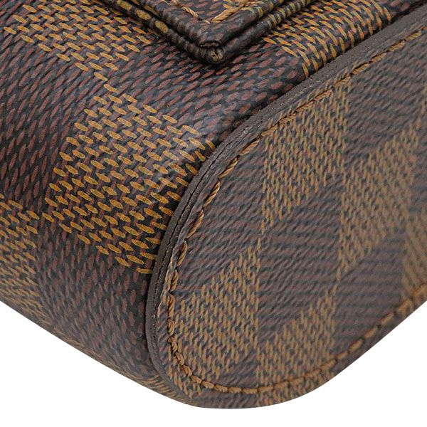 Louis Vuitton Belt Bag Damier Geronimos Canvas Ebene Gold — view 4
