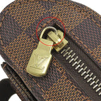 Louis Vuitton Belt Bag Damier Geronimos Canvas Ebene Gold — view 5