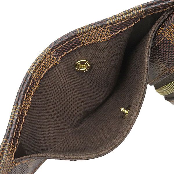 Louis Vuitton Belt Bag Damier Geronimos Canvas Ebene Gold — view 8