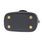 Louis Vuitton 2-Way Bag Vanity Cousin PM Leather Black Gold Pink Chain — view 3