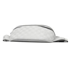 Louis Vuitton Belt Bag Canvas Damier Infini Blanc Matte Silver — view 3