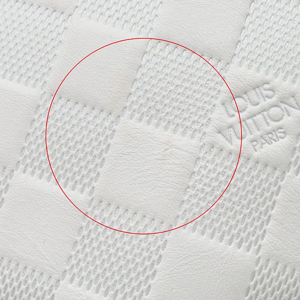 Louis Vuitton Belt Bag Canvas Damier Infini Blanc Matte Silver — view 6